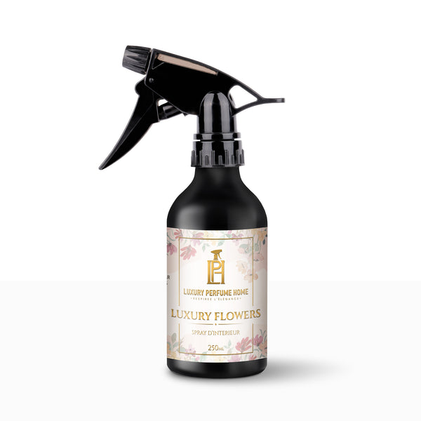 LUXURY FLOWERS - Parfum d'Ambiance 250 ML / 100 ML | Extraits et notes boisées de bois flotté et de santal